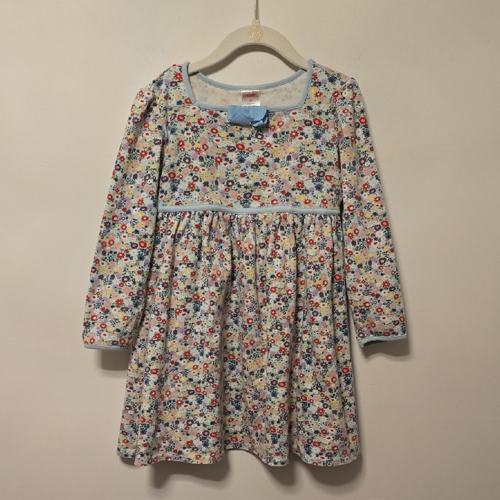 Gymboree Multicolor Floral Long Sleeve Dress Size 6